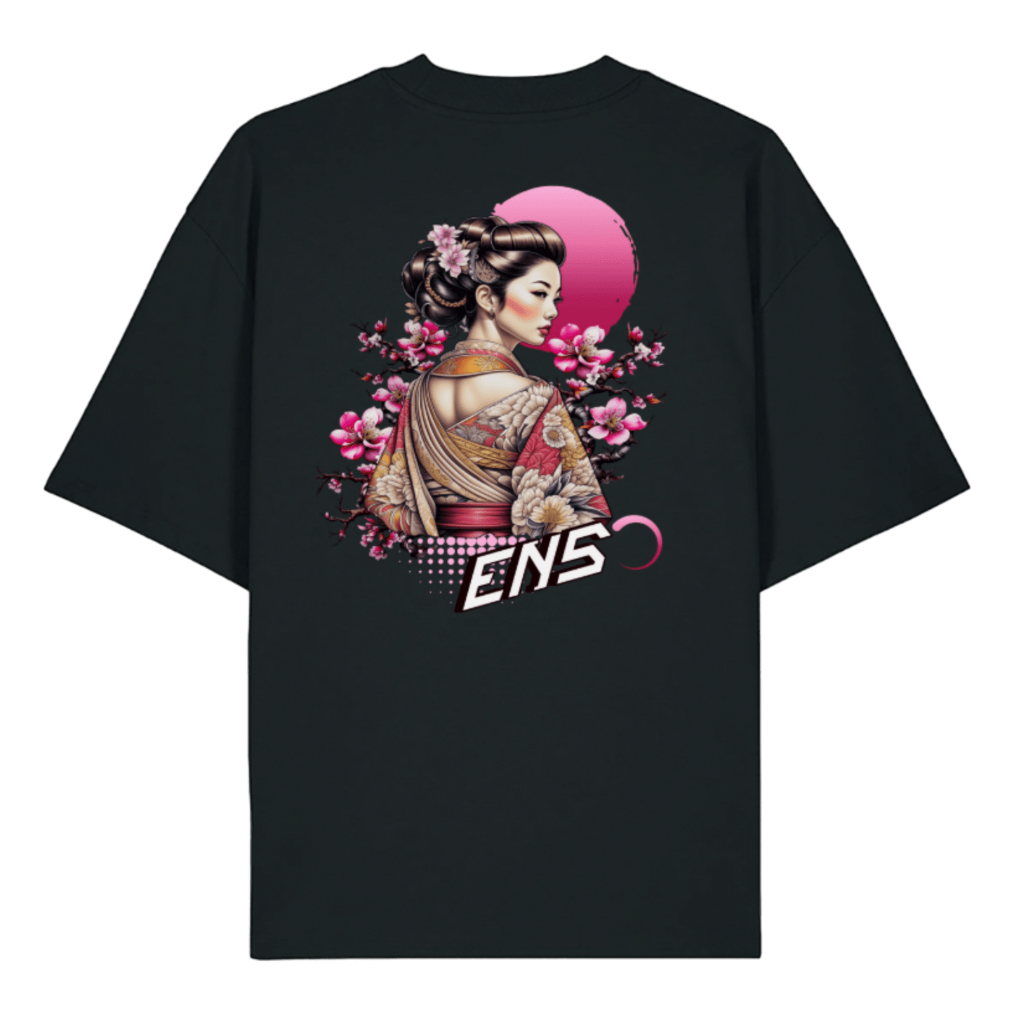 Silent Bloom Oversize Tee Ruhe & Stärke