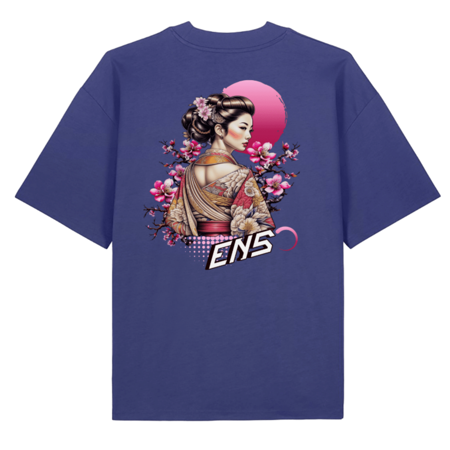 Silent Bloom Oversize Tee Ruhe & Stärke